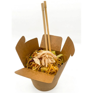 NOODLES SALTATO CON POLLO